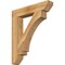 Ekena Millwork Imperial Slat Rough Sawn Bracket, Western Red Cedar, 6"W x 34"D x 40"H BKT06X34X40IMP06RWR - alternate 1